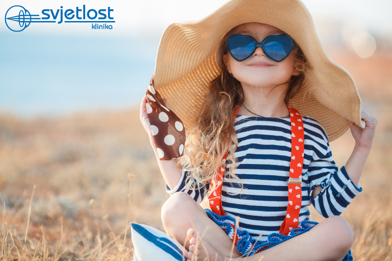 Sunčane naočale i djeca