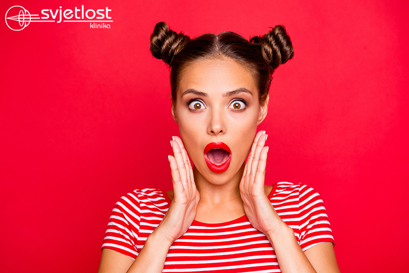 Fear makes our eyes bigger