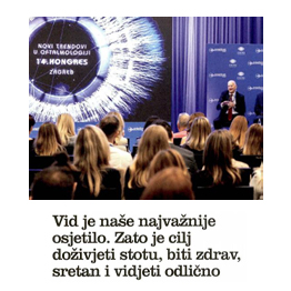 Vid je naše najvažnije osjetilo (Jutarnji list)