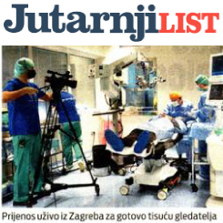 Klinika Svjetlost predstavila nove tehnike u oftalmologiji (Jutarnji list)