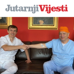 Nikici Gabriću kolega Lazić operirao lijevo oko u Klinici Svjetlost (Jutarnji list)