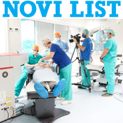 Operacija iz Klinike Svjetlost išla uživo u 40 zemalja, ugradnju leće Synergy pratilo tisuću liječnika (Novi list)