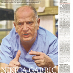 Nikica Gabrić za Novi list