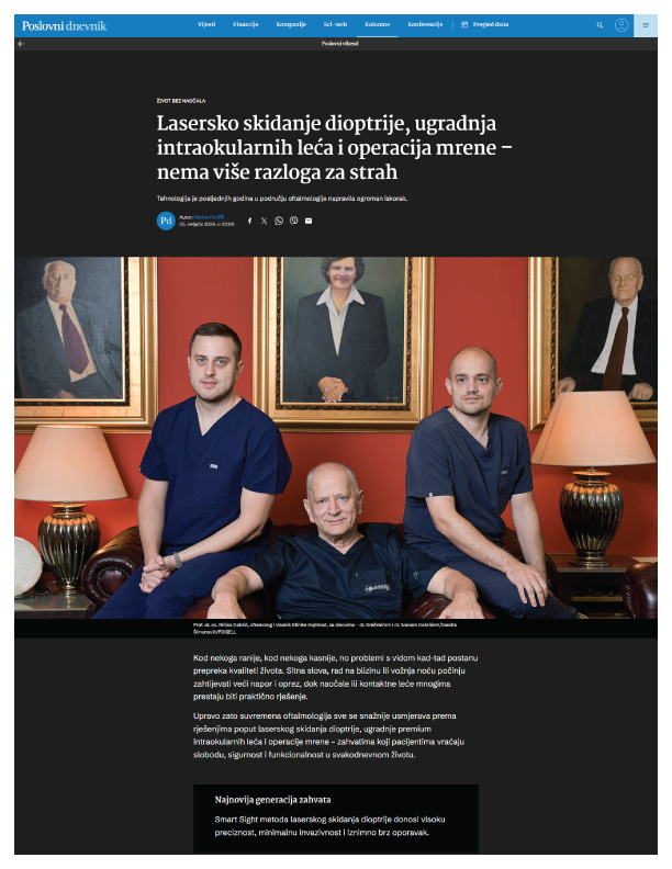 Život bez naočala (Poslovni dnevnik)