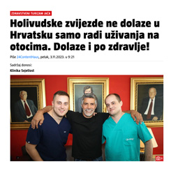 Holivudske zvijezde u Hrvatsku dolaze po zdravlje (24sata)