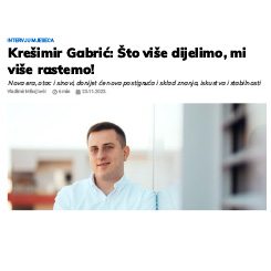 Legacy: Dr. Krešimir Gabrić (Poduzetnik)