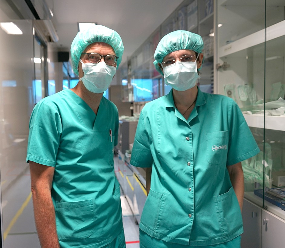 Prof. Oliver Ehrt, PhD e Prof.ssa Ivana Mravičić, PhD