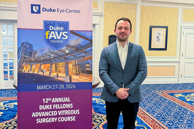 Dr. Lovro Sočo an der Duke University