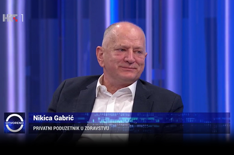 Gostovanje prof. dr. sc. Nikice Gabrića na HRT