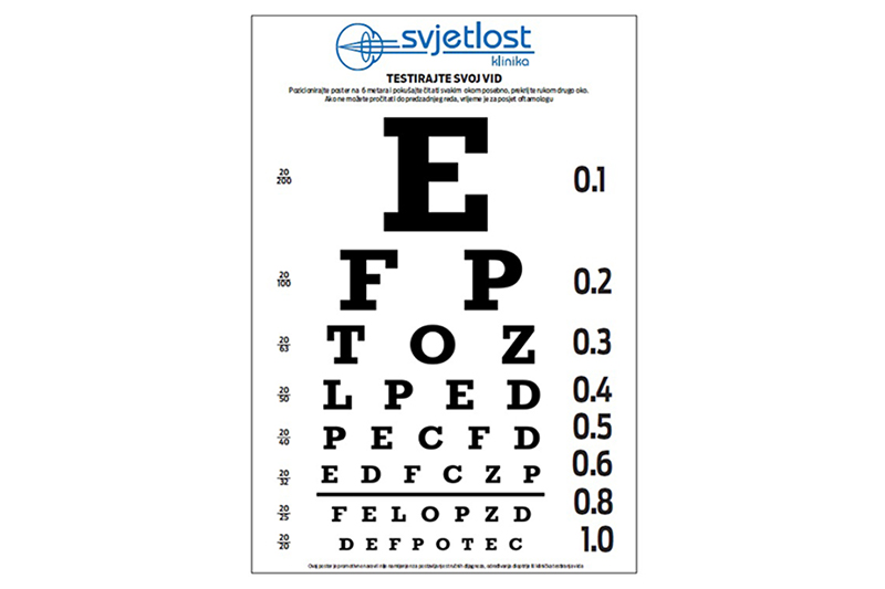 Klinika Svjetlost u subotnjem izdanju