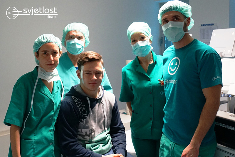 Svjetski gimnastički prvak laserski se riješio dioptrije u Klinici Svjetlost!
